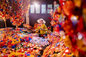 Làng hoa giấy Thanh Tiên mỗi độ xuân về